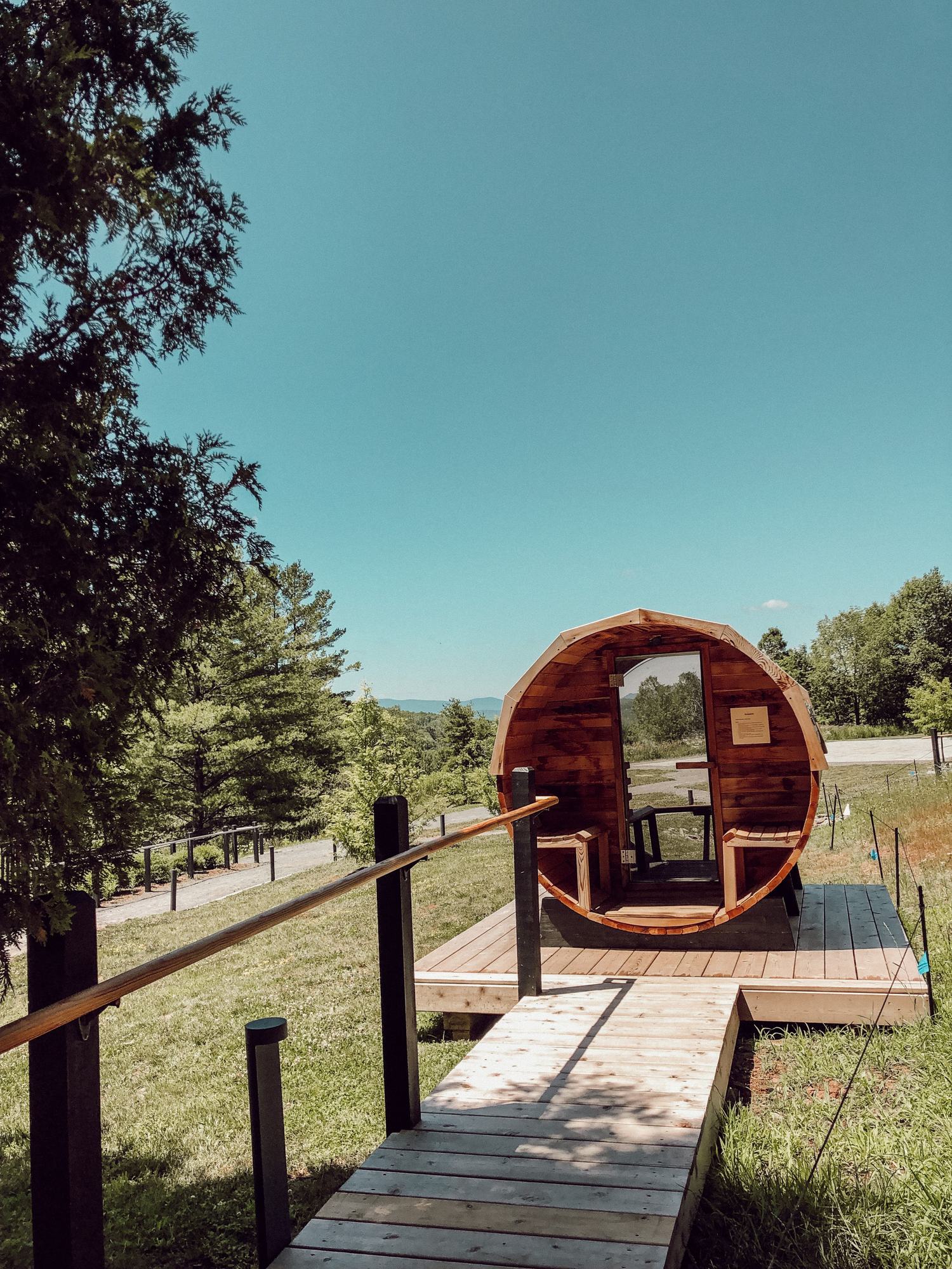Barrel Saunas detail